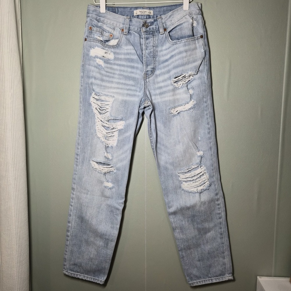 Abercrombie & Fitch Jeans Womens Size 2 W 26 Boyfriend Fit